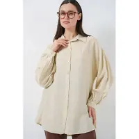 Big Dart Camisa bege