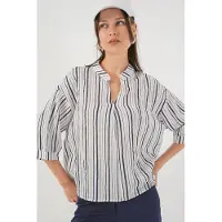 Big Dart Blusa azul