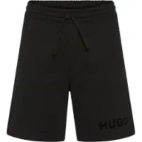 HUGO Calças 'Dinkoe' preto