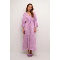 Culture Vestido 'Billie' amarelo claro / lavanda / laranja