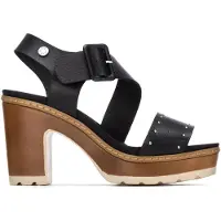 Refresh para mulher. 17520804-NEGRO Sandálias 175208 preto (38), 5 a 8cm, Fivela, Casual