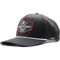 Surf Monkey Boné desportivo 'Baseballkappe mit Kordel' preto