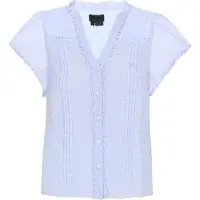 Dreimaster Klassik Blusa azul claro