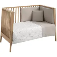 cambrass Capa De Edredom Para Berço Abete 100x140x3 Cm 2 Unidades
