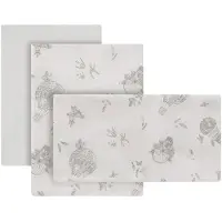 cambrass Lençol De Berço Ajustável Globe 60x120x1 Cm 3 Unidades