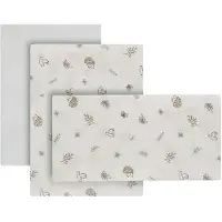 cambrass Lençol De Berço Ajustável Calma 70x140x1 Cm 3 Unidades