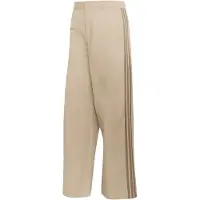 Adidas Originals Calças com vincos '3 STRIPES PLEATED' brocado / cáqui