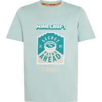 Adidas Camisa funcionais 'Minecraft' nude / menta