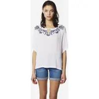 KOROSHI Blusa navy / branco
