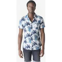 KOROSHI Camisa navy / azure / branco