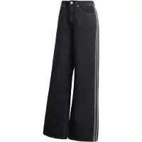 Adidas Originals Calças de ganga 'HIGH RISE WIDE LEG DENIM' preto denim