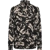 Kaffe Blusa 'Amber' bege / preto