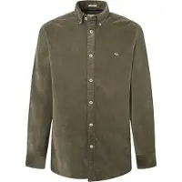Pepe Jeans para homem. PM308730 Camisa verde Miller (XXL), Casual, Algodão, Manga comprida