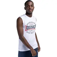 Lonsdale Camisa vermelho / preto / branco