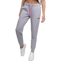 Lonsdale Calças de desporto cinzento / rosa