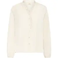 Fransa Blusa 'FRDIANA' branco lã