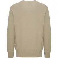 !Solid Pullover 'Ike' bege escuro