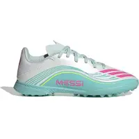 Adidas Sapatilha de desporto 'F50 Messi League' jade / rosa / branco lã