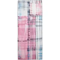 Desigual Cachecóis azul / cinzento / pitaya / branco