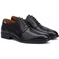 Pikolinos para homem. M7J-4187 Sapatos de couro Bristol M7J-4187 preto (39), 1 a 3cm, Cordão, Clássico