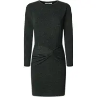 Pepe Jeans para mulher. PL9537725 Vestido cinzento Brais (S), Casual, Cinza, Algodão, Manga comprida