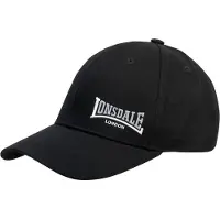 Lonsdale Boné 'ENVILLE' preto / branco
