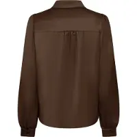 Ichi Blusa 'SANZA' castanho