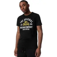 Lonsdale Camisa 'Cloghfin' amarelo / preto / branco