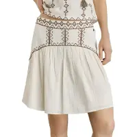 Pepe Jeans para mulher. PL9011941 Saia Denvery branca (M), Branco, Casual, Algodão