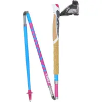 TSL Outdoor - Bastões trail / corrida - Trail C4 Cork Cross Flamingo Sht para Unissexo - Tamanho 115 cm - Rosa