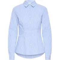 Ichi Blusa 'IHDIMA' azul / cinzento / cinzento claro