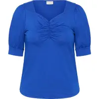 KAFFE CURVE Camisa 'KCSissy' azul escuro