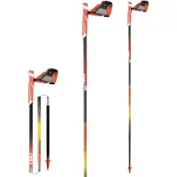 TSL Outdoor - Bastões trail / corrida - Trail C4 Cork Shadow Sht para Unissexo - Tamanho 120 cm - Preto