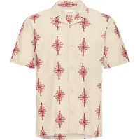Casual Friday Camisa ' CFLeopold ' castanho