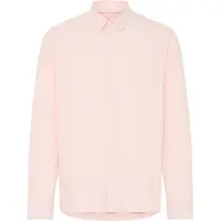 Blend Camisa 'BHAban Slub Linen Mix' pêssego
