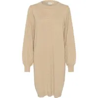 Kaffe Vestido areia