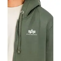 Alpha industries Básico Casaco c/capuz e fecho Verde-azeitona 2XL