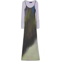 Desigual , Vestido 2 em 1 camiseta, Vermelho, S