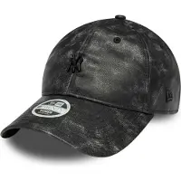 New Era Boné FEMALE WORN PU 9TWENTYNEW YORK YANKEES mulheres - Preto - Unique