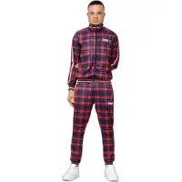 Lonsdale Fato de treino 'WICKSTONE' azul / vermelho
