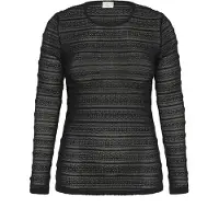 KAFFE CURVE Blusa 'KChAnna' preto