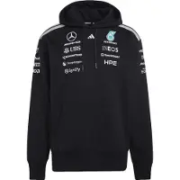 Adidas Sweatshirt de desporto 'Mercedes-AMG Petronas Formula 1 Team' azul claro / preto / branco