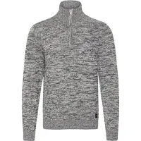 Blend Pullover cinzento claro / cinzento escuro