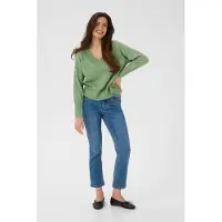 Kaffe Pullover 'KaNiel' verde mosqueado