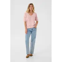 Cream Pullover 'Poppi' cor-de-rosa