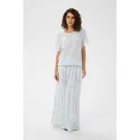 Kaffe Blusa 'KAvilia' azul céu / branco lã