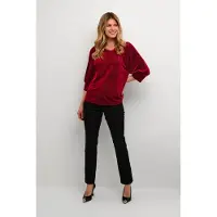 Kaffe Blusa 'KACaca' vermelho vivo