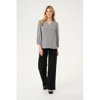 Kaffe Blusa 'Kamilla' cinzento
