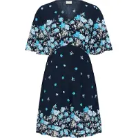 Kaffe Vestido de verão 'KARosine' marinho / azul claro