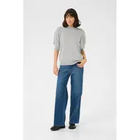 Kaffe Pullover 'KALone' cinzento